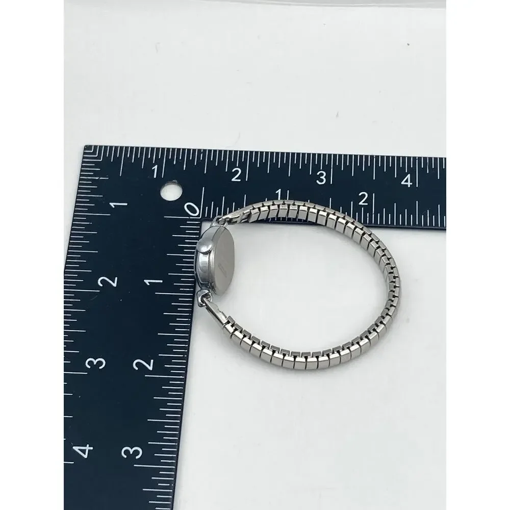 VTG Timex Mechanical Petite Dainty Oval Women's Watch 17mm Expansion Band
